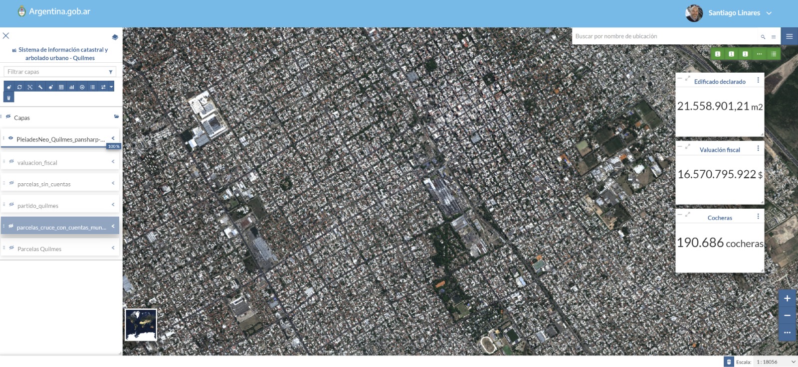 planificación y gestión del catastro y arbolado urbano en el Municipio de Quilmes